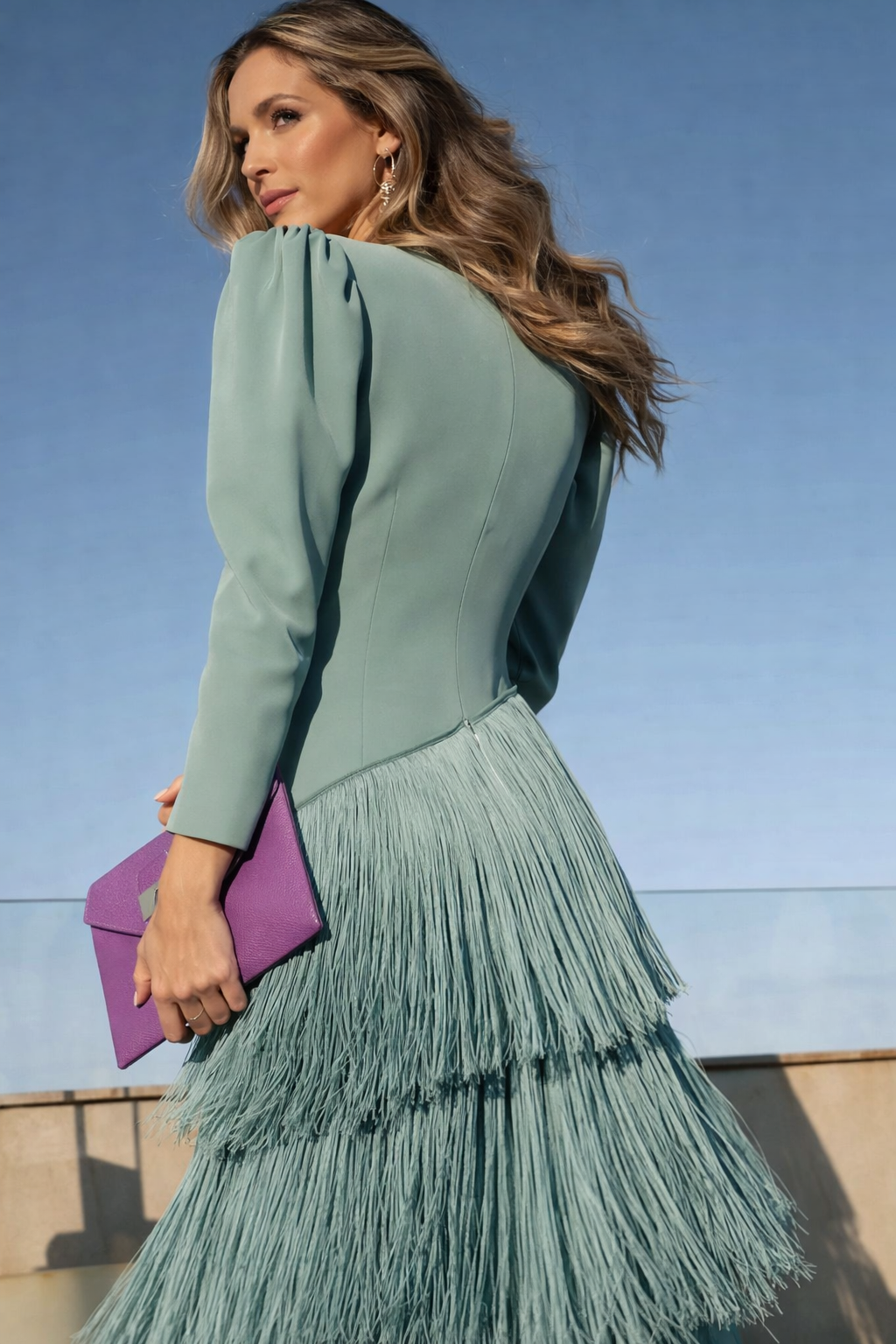 Almara | Vestido Flecos