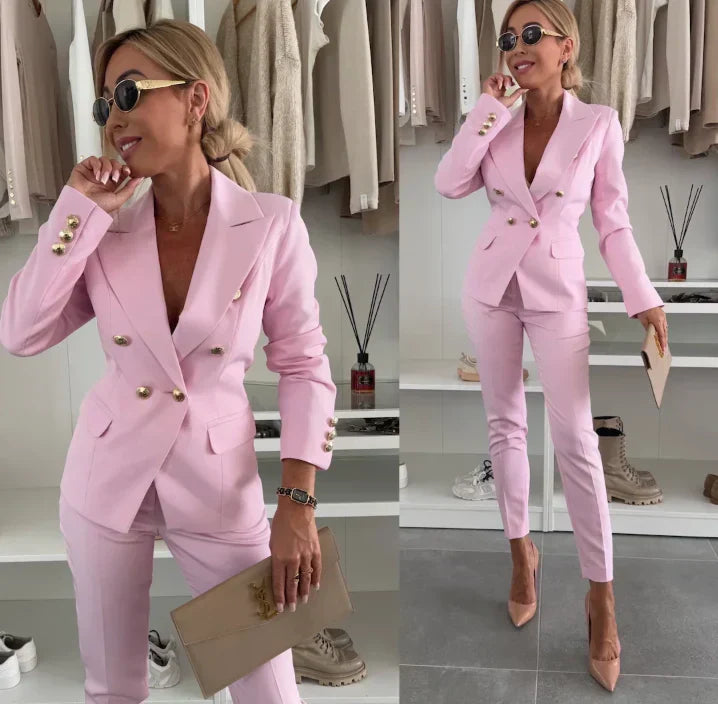 Paola · Conjunto elegante de dos piezas