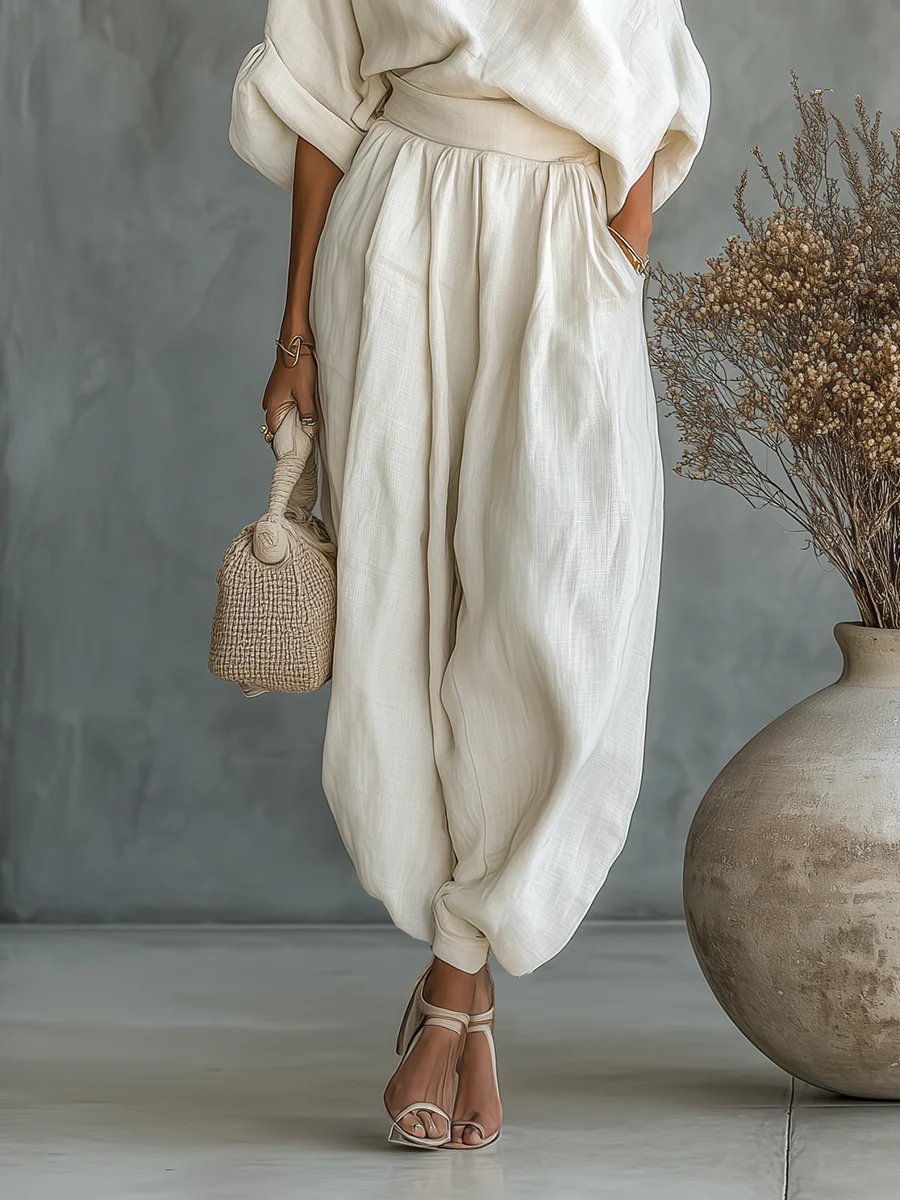 Elena · Conjunto Top y Pantalón Tapered