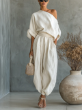 Elena · Conjunto Top y Pantalón Tapered