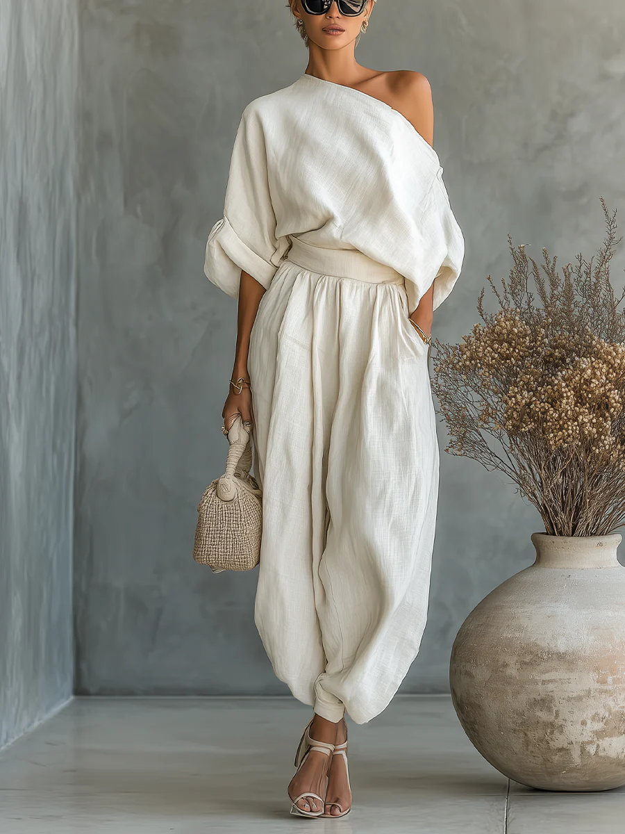 Elena · Conjunto Top y Pantalón Tapered