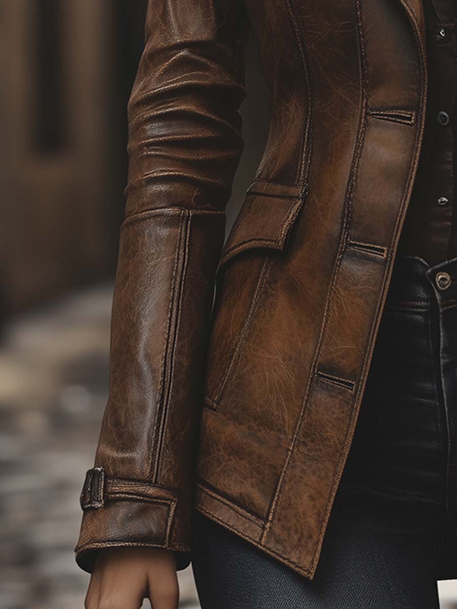 Andrea · Chaqueta Solapa con Bolsillos