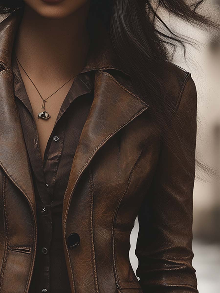 Andrea · Chaqueta Solapa con Bolsillos