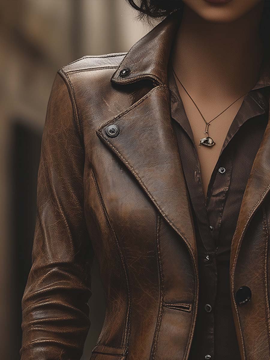 Andrea · Chaqueta Solapa con Bolsillos