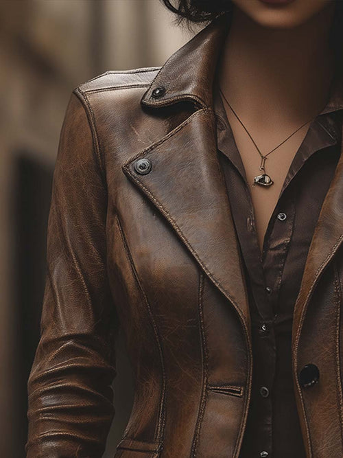 Andrea · Chaqueta Solapa con Bolsillos