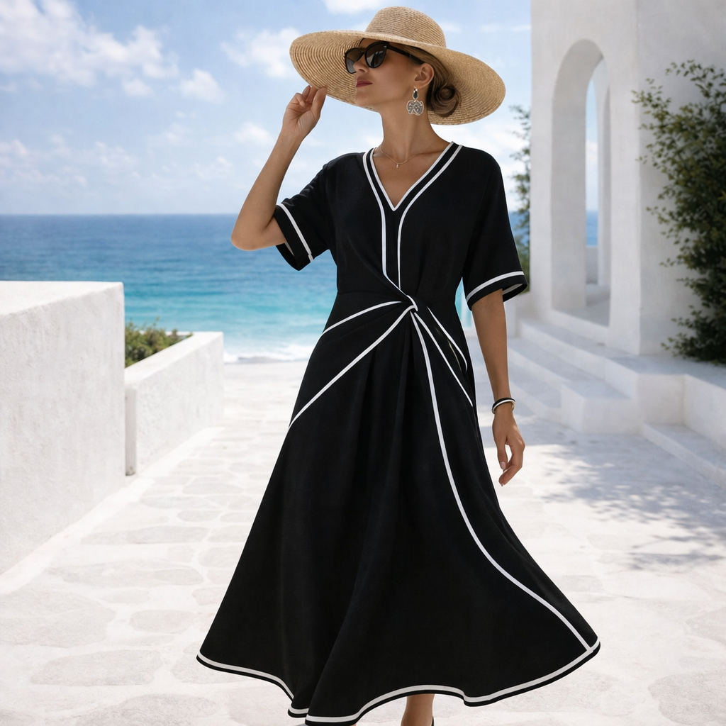 Ema - Vestido de verano a rayas